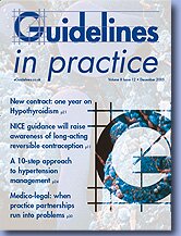 Guidelines in Practice - December 2005 Guidelines in Practice - November 2005